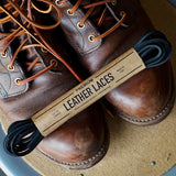 Premium Leather Boot Laces | 72" or 110"