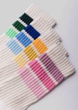 Birthday Retro Stripe Socks