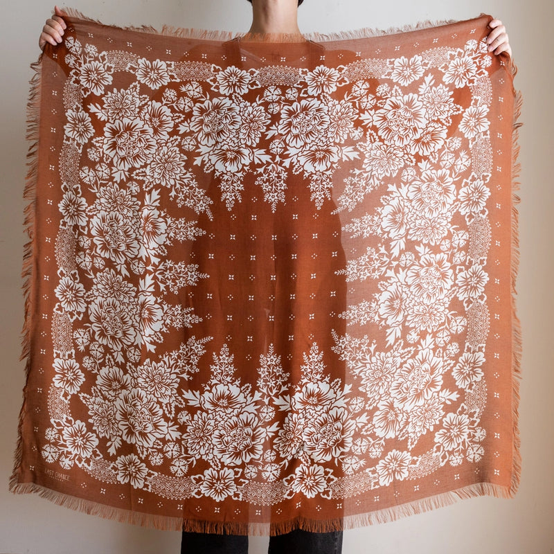Big Honcho | Bandana in Blossom/Cocoa | 42"