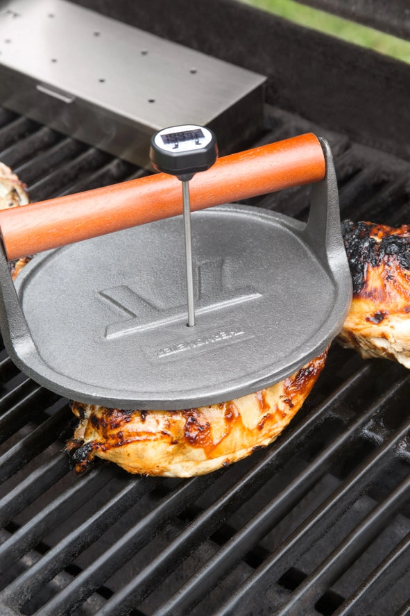 Cast Iron Round Grill Press | 8" x 3.25"