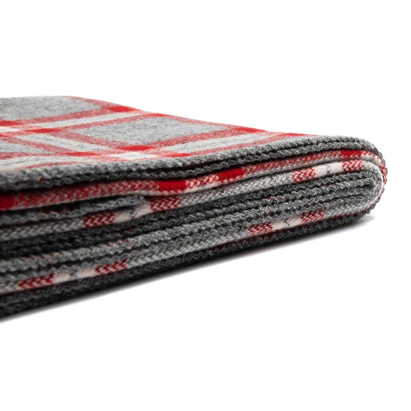 Minnehaha Falls | Merino Wool Throw Blanket | 48" × 72" | Made in USA