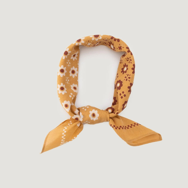 Switcheroo | Cotton Reversible Bandana | Honey