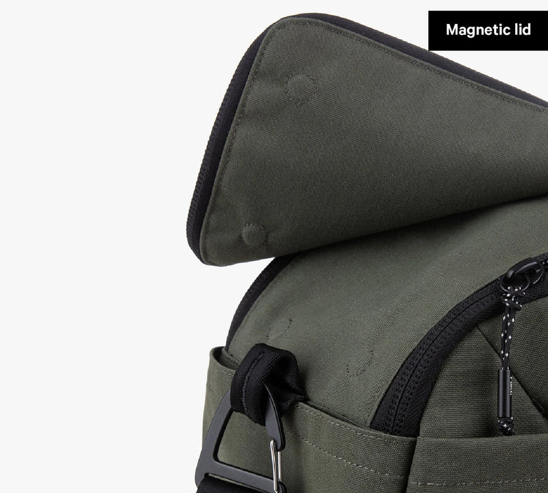25L Travel Duffel | Padded Laptop Sleeve | Recycled Nylon