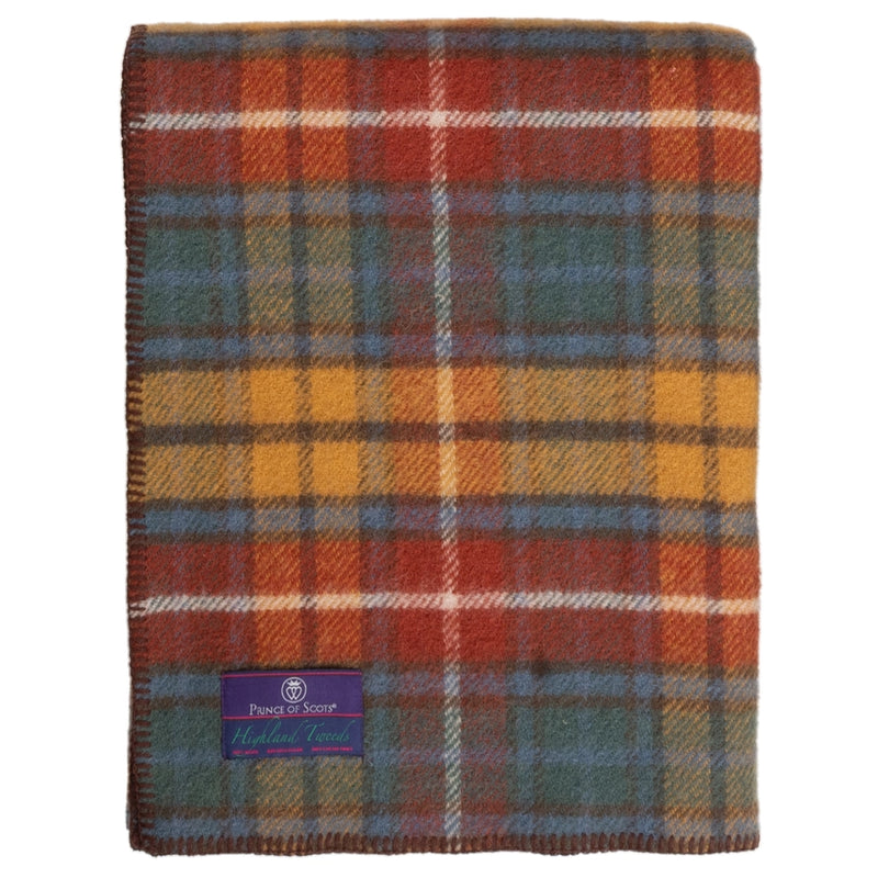Antique Buchanan Wool Big Throw | 59" x 79"