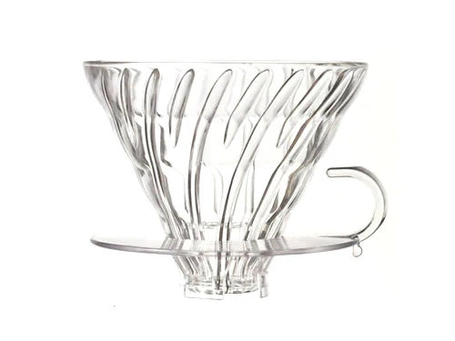 Hario V60 Glass Coffee Dripper 02 | 1-4 Cups | Heat-Resistant Glass | Japan