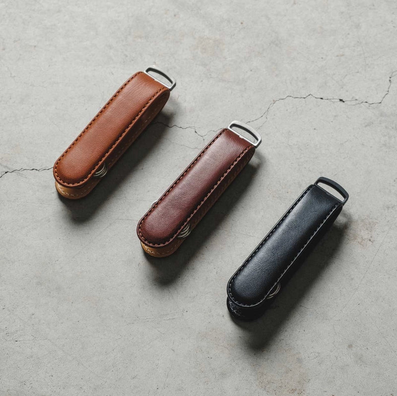 Leather Key Organizer | Black
