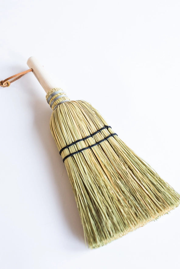 The Hand Broom | Natural Broom Corn | Handwoven by Amish Makers