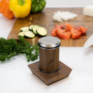 Tumbler Rolling Sharpener | Rolling Knife Sharpener | Magnetic Wooden Base