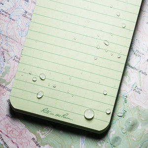 3" x 5" Top Spiral Notebook | Green