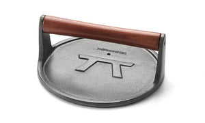 Cast Iron Round Grill Press | 8" x 3.25"