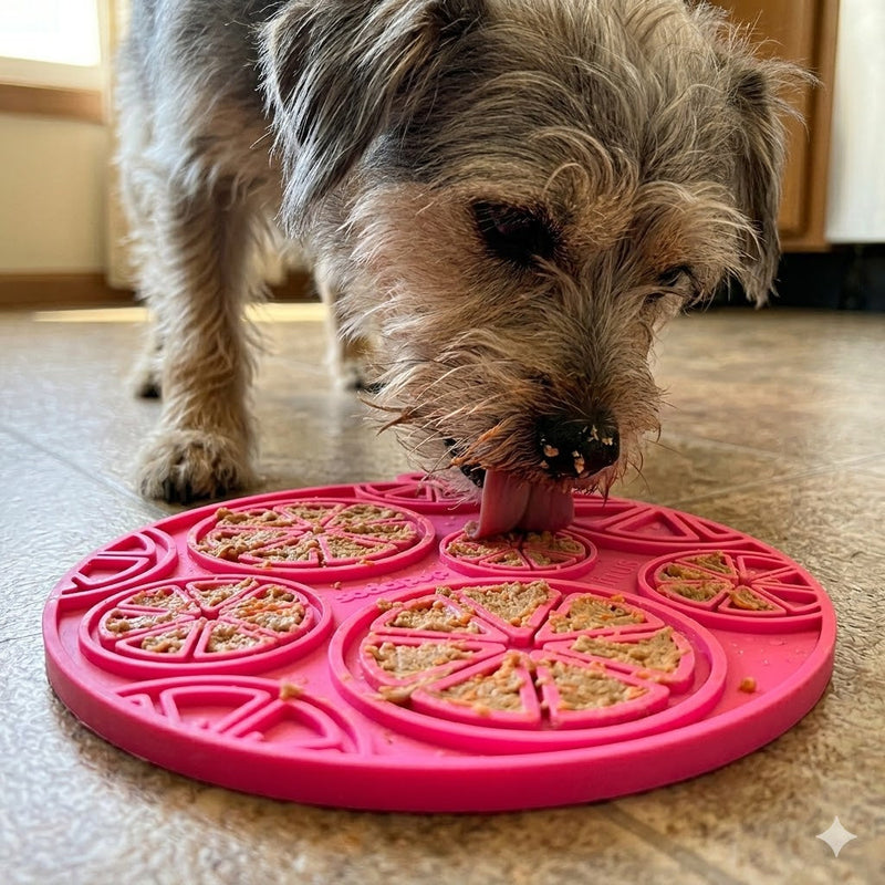 Citrus Design eMat Enrichment Lick Mat | with Suction Cups | USA Made