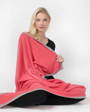 Cashmere Travel Blanket | 100% Cashmere | 60 x 48"
