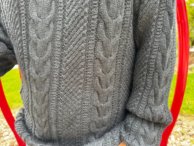 Traditional Fisherman’s Sweater | 100% Baby Alpaca — XL/XXL