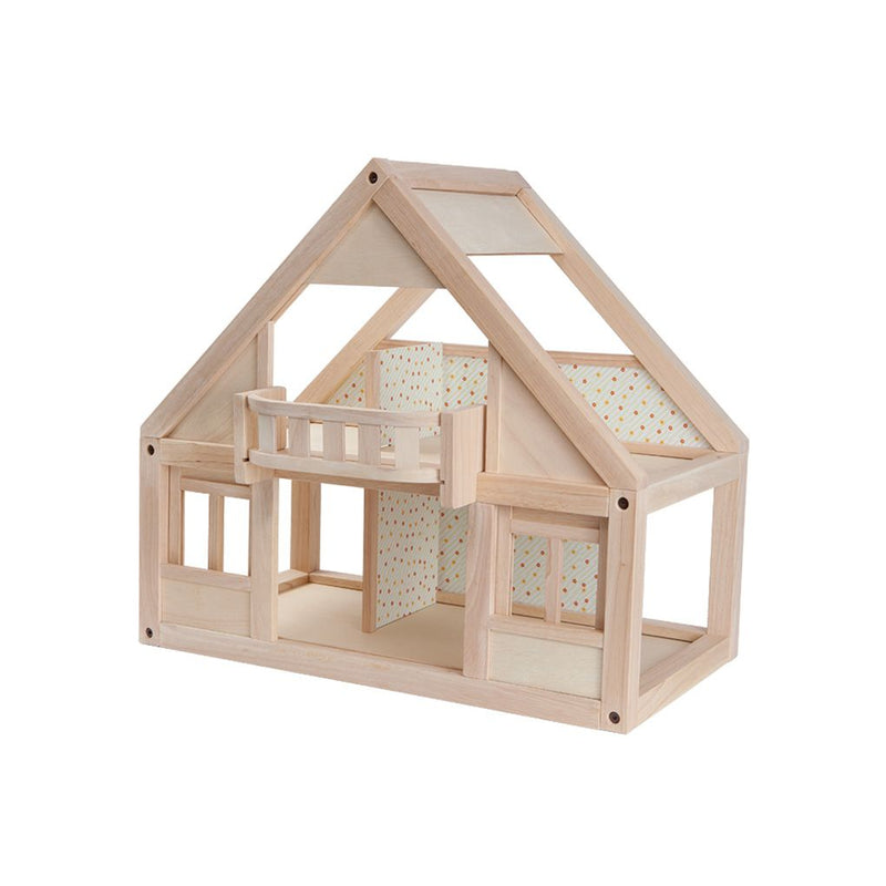 My First Doll House | 4-Room Wooden Dollhouse | 1:12 Scale