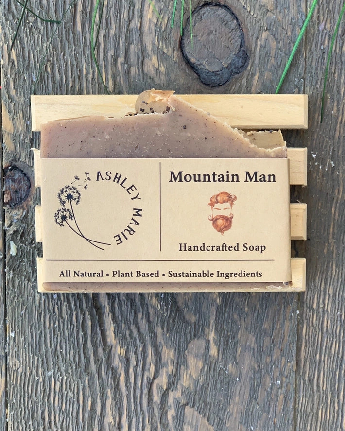 Mountain Man Bar Soap | Patchouli, Cedarwood & Cinnamon