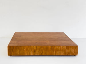 End Grain Square Butcher Block | 12 x 13"