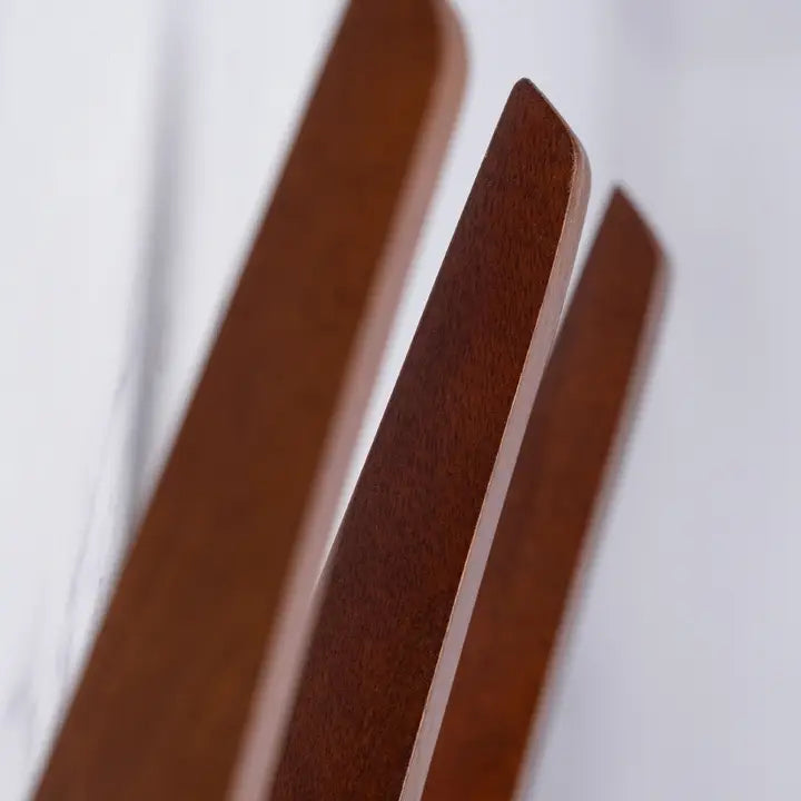 Small Wooden Wall Hanger | Walnut | Mid-Century Style