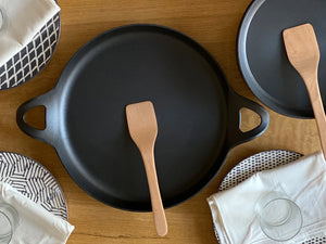 Cast Iron Paella Pan | 14.75"