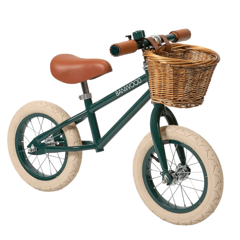 Banwood First Go Balance Bike | Vintage Green
