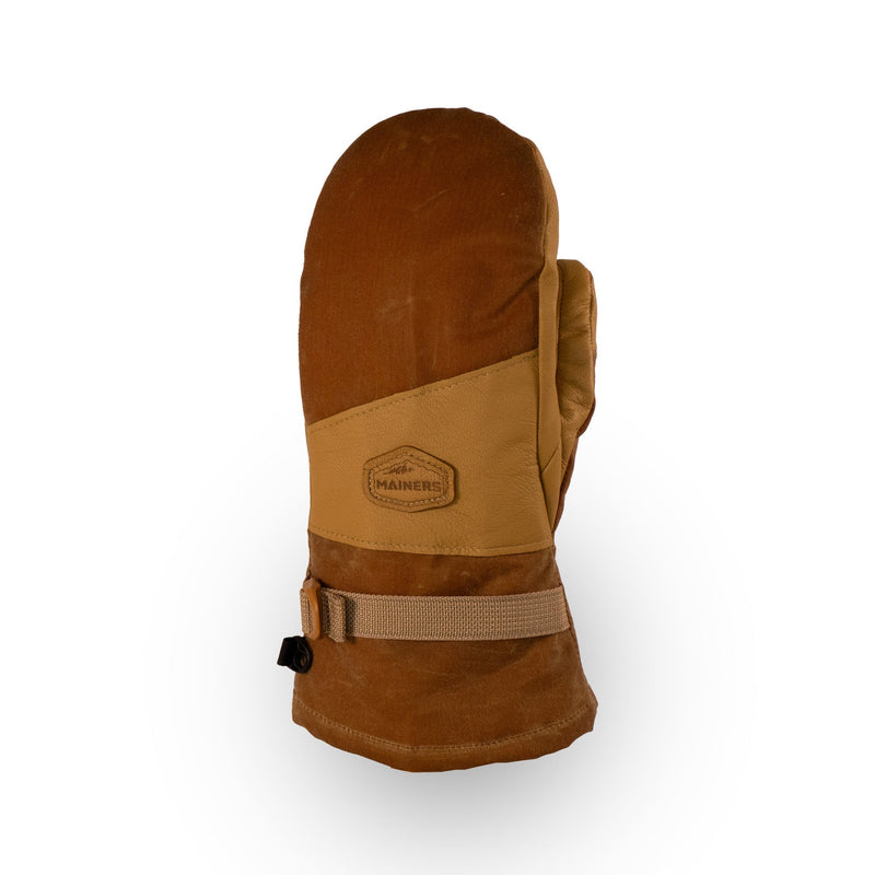 Acadia Mitts | Waxed Canvas & Leather | Cryogenic-Grade Insulation