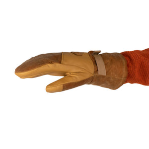 Acadia Mitts | Waxed Canvas & Leather | Cryogenic-Grade Insulation