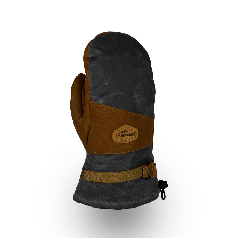 Acadia Mitts | Waxed Canvas & Leather | Cryogenic-Grade Insulation