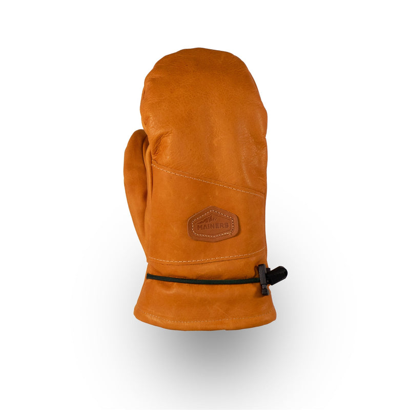 Portland All-Leather Mitts | Wool-Pile Lined | Made in Maine