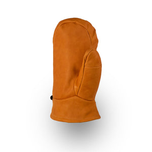 Portland All-Leather Mitts | Wool-Pile Lined | Made in Maine