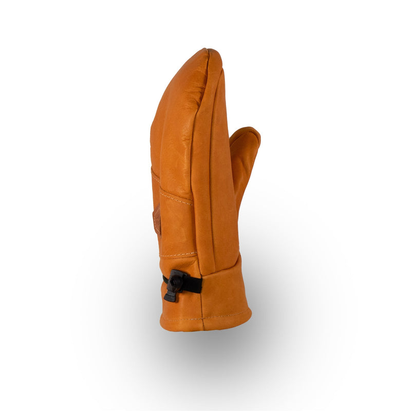 Portland All-Leather Mitts | Wool-Pile Lined | Made in Maine