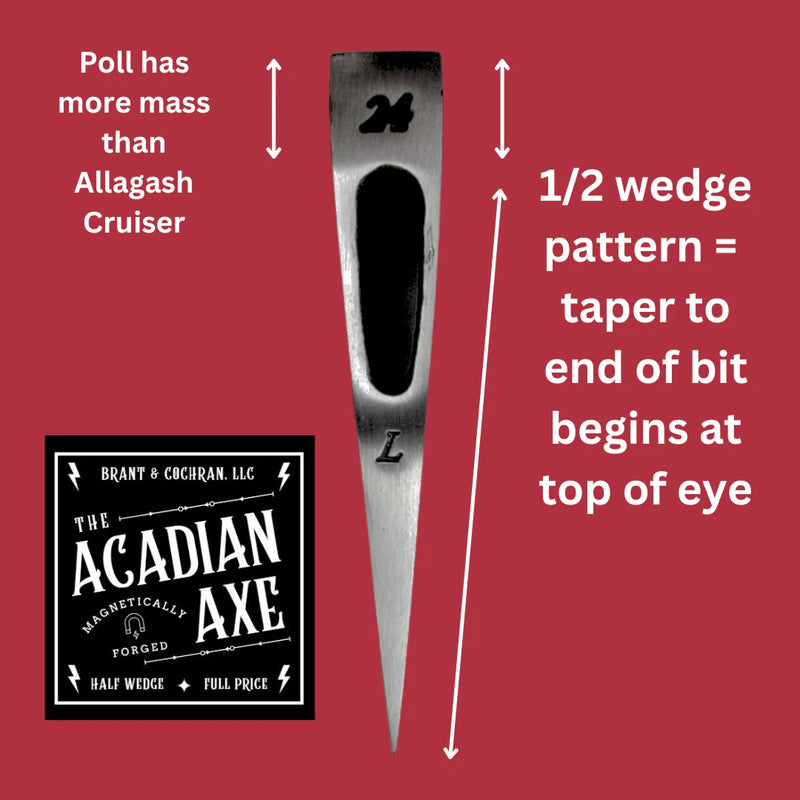 Acadian Half Wedge Axe