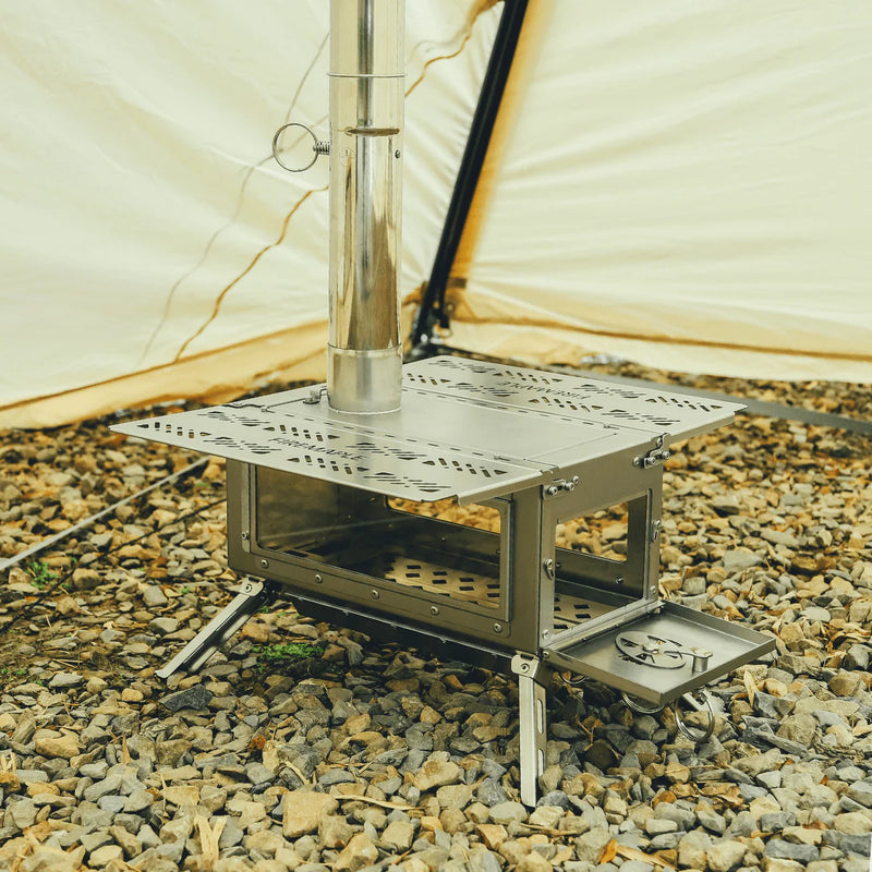 Antarcti Wood Stove | Stainless Steel | Fire Maple