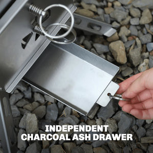 Antarcti Wood Stove | Stainless Steel | Fire Maple