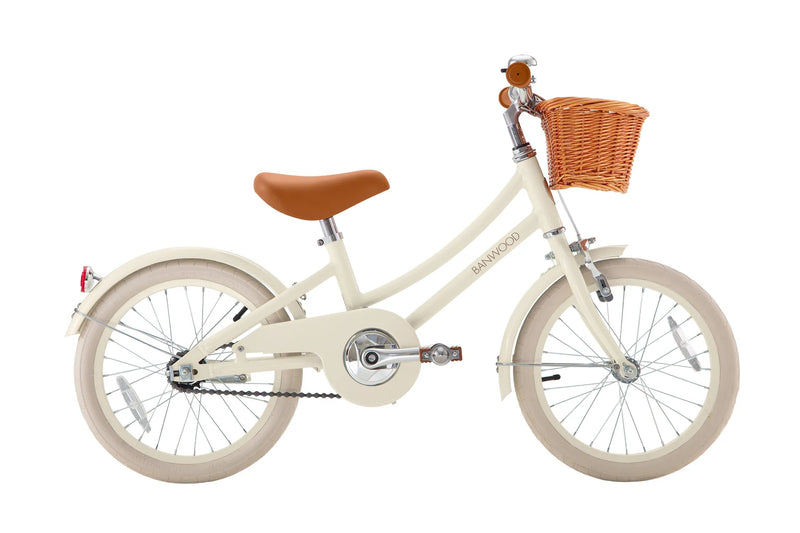 Banwood Classic Bicycle | 16" | Cream | Training Wheels