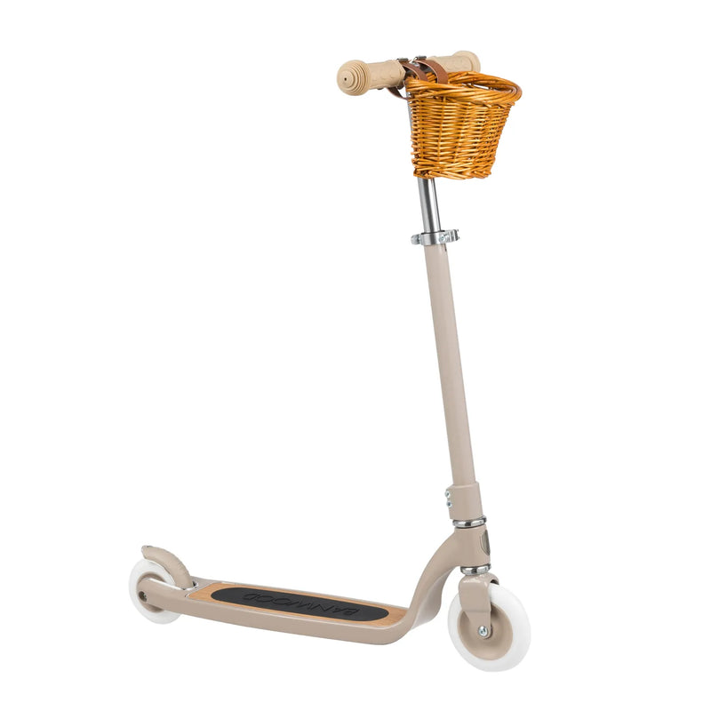 Banwood Maxi Scooter | Vintage Green | Oak Deck | Ages 6+ — Beige