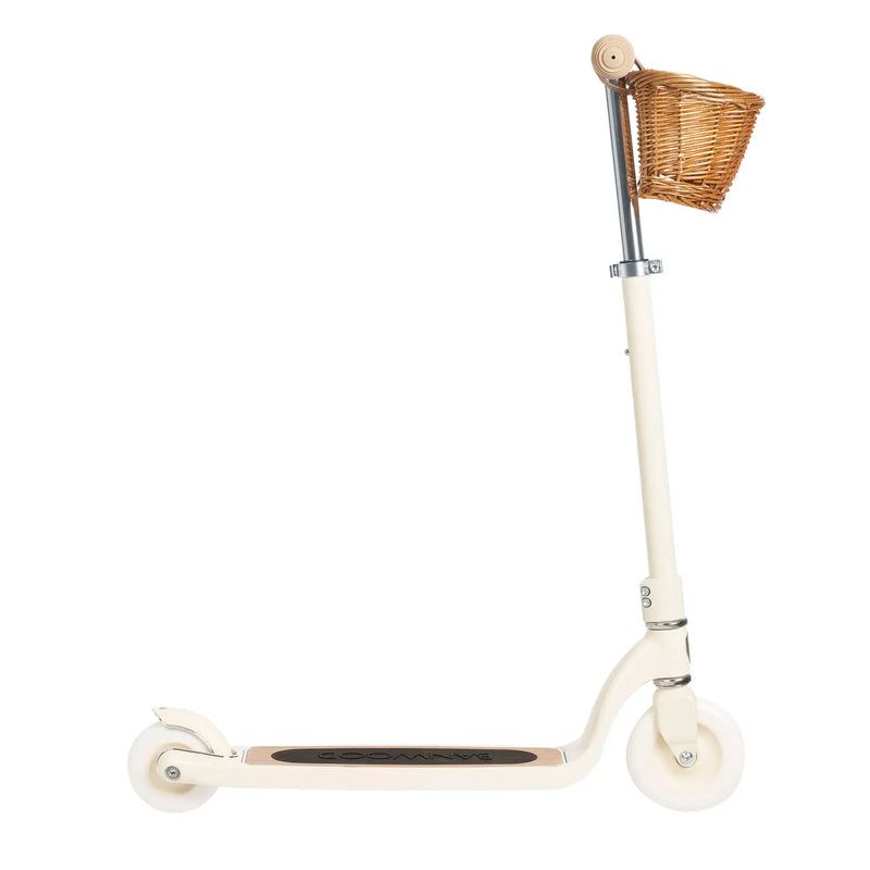 Banwood Maxi Scooter | Vintage Green | Oak Deck | Ages 6+ — Cream