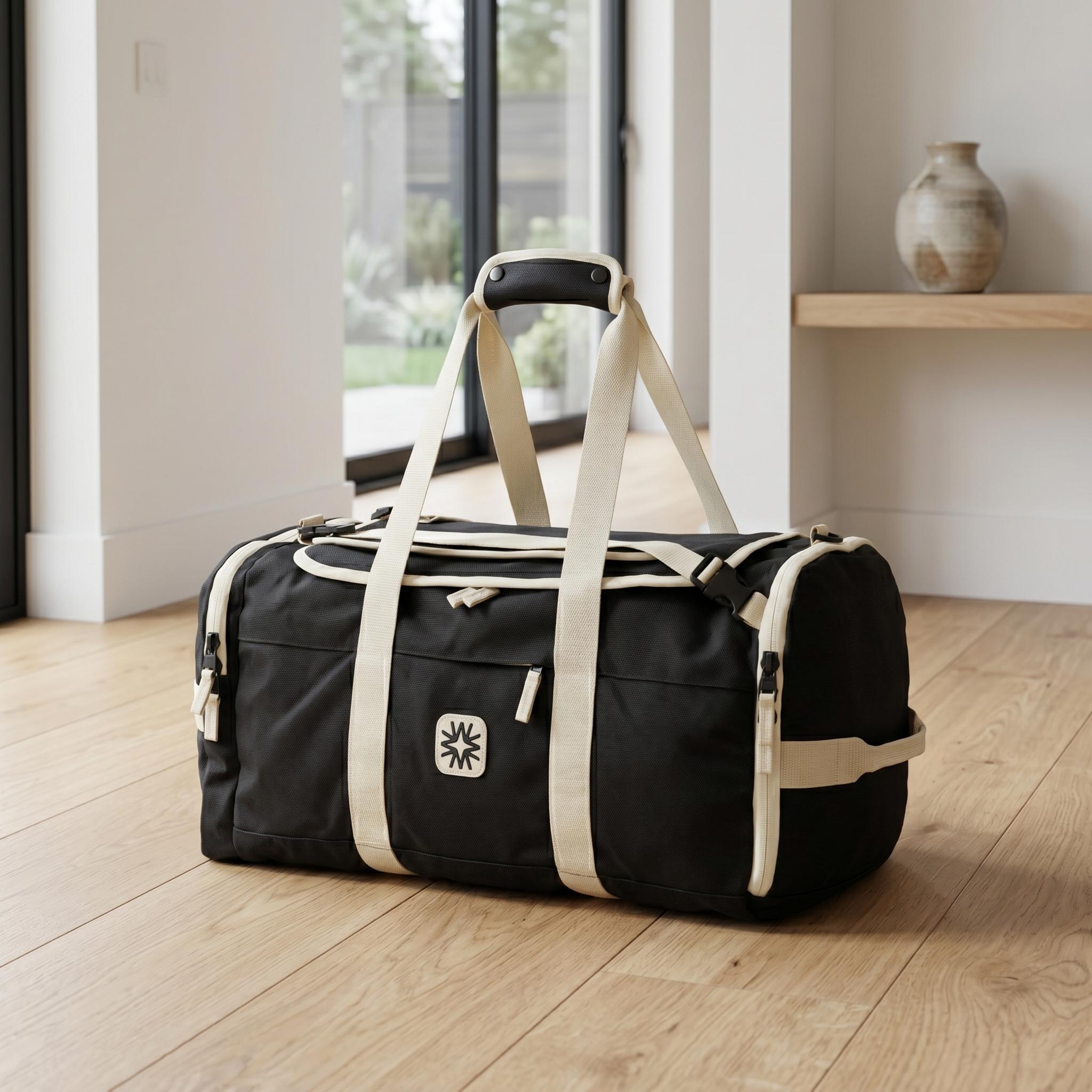 Valley Duffel Bag in black