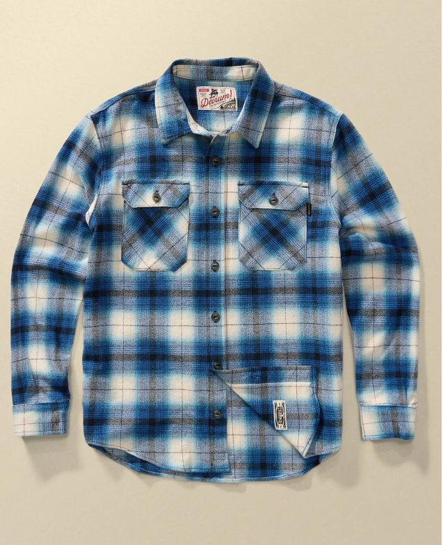 Boca Flannel Shirt | 7oz Organic Cotton | Double-Brushed