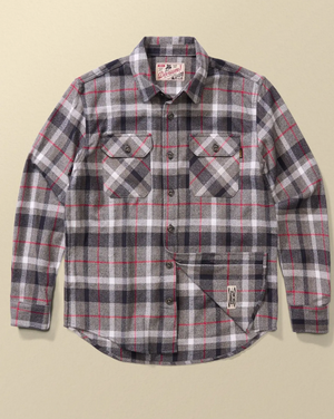 Boca Flannel Shirt | 7oz Organic Cotton | Double-Brushed