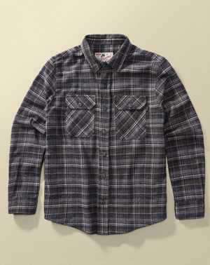 Boca Flannel Shirt | 7oz Organic Cotton | Double-Brushed