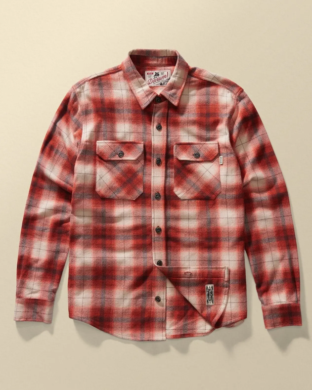 Boca Flannel Shirt | 7oz Organic Cotton | Double-Brushed