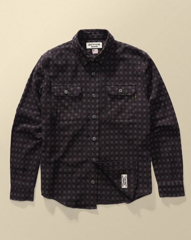 Boca Flannel Shirt | 7oz Organic Cotton | Double-Brushed