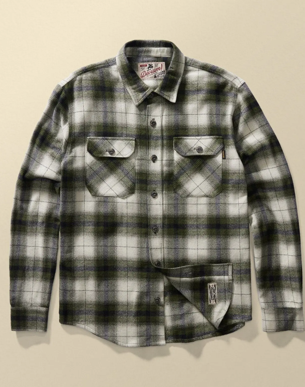 Boca Flannel Shirt | 7oz Organic Cotton | Double-Brushed
