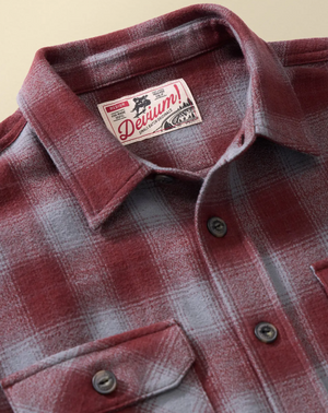 Boca Flannel Shirt | 7oz Organic Cotton | Double-Brushed