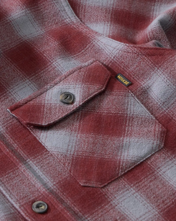 Boca Flannel Shirt | 7oz Organic Cotton | Double-Brushed