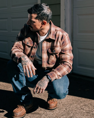 Boca Flannel Shirt | 7oz Organic Cotton | Double-Brushed