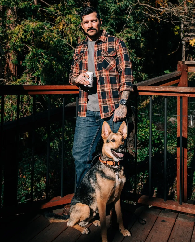 Boca Flannel Shirt | 7oz Organic Cotton | Double-Brushed