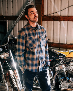 Boca Flannel Shirt | 7oz Organic Cotton | Double-Brushed