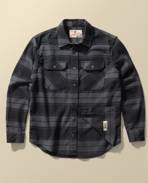 Boca Flannel Shirt | 7oz Organic Cotton | Double-Brushed