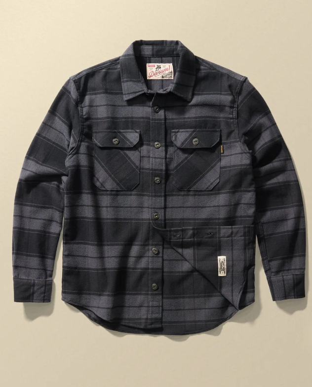 Boca Flannel Shirt | 7oz Organic Cotton | Double-Brushed