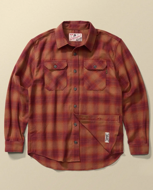 Boca Flannel Shirt | 7oz Organic Cotton | Double-Brushed